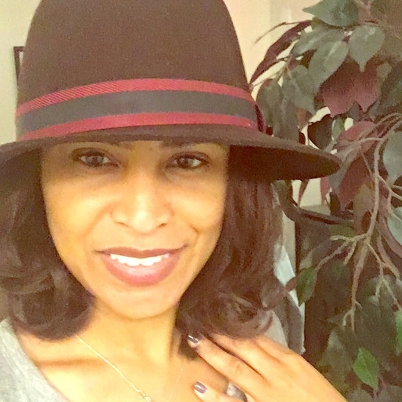 rag & bone Accessories - Rag & Bone Floppy brim fedora, Bordeaux, L